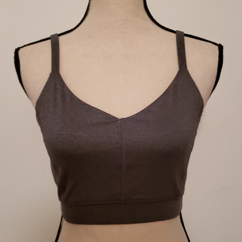 EUC, Athletic works charcoal gray sports bra.